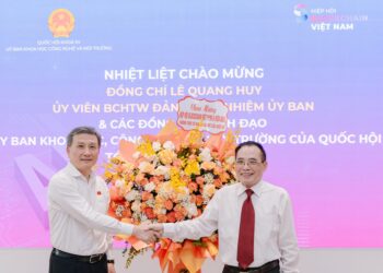 Providing feedback on the development of the Digital Technology and Industry Law with the National Assembly’s Committee on Science, Technology, and Environment