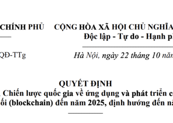 Chiến lược Blockchain Quốc gia