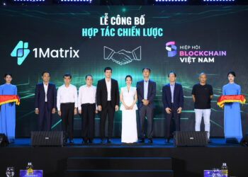Lễ công bố hợp tác chiến lược giữa Công ty 1Matrix và VBA, hướng tới phát triển mạng blockchain “Make in Vietnam” và thúc đẩy hệ sinh thái công nghệ số quốc gia.
