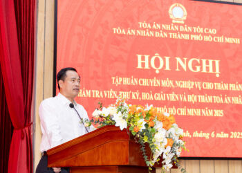 Hơn 1000 cán bộ Tòa án nhân dân TPHCM tập huấn chuyên đề về ứng dụng AI trong công tác Tòa án