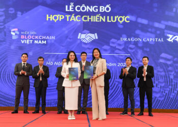Lễ công bố hợp tác chiến lược giữa Hiệp hội Blockchain Việt Nam và Dragon Capital