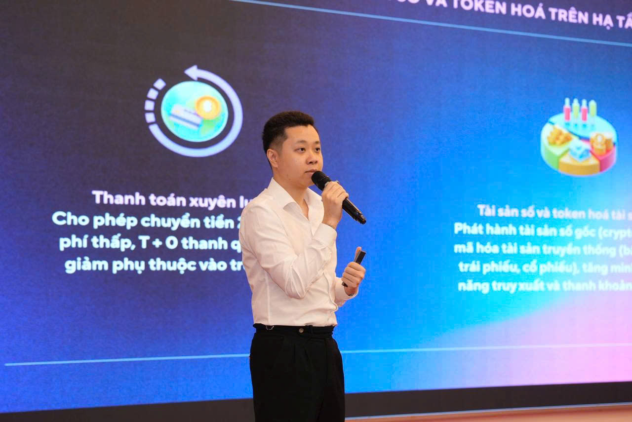 Ông Trần Huyền Dinh, Chủ nhiệm Ủy ban Ứng dụng Fintech Hiệp hội Blockchain và Tài sản số Việt Nam, đồng thời là Giám đốc dự án, CTCP AlphaTrue Solutions.