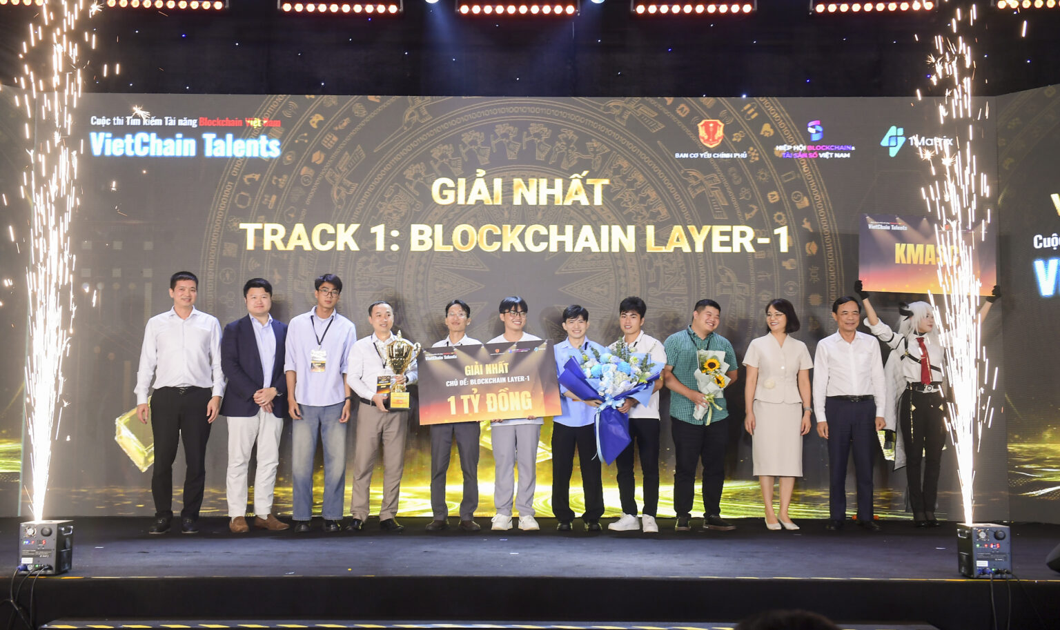Giải Nhất Chủ đề Blockchan Layer-1 đã xướng tên KMASC với dự án Nền tảng Quản lý Văn bằng Chứng chỉ Quốc gia