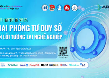 Ngày 25/10/2025, chương trình ABAII Unitour 2025 do Hiệp hội Blockchain & Tài sản số Việt Nam (VBA) phối hợp cùng Viện Công nghệ Blockchain & Trí tuệ nhân tạo ABAII sẽ tiếp tục tổ chức tại Trường Đại học Tài chính - Marketing (UFM). Sự kiện hướng đến việc giúp sinh viên hiểu sâu hơn về bản chất của chuyển đổi số và năng lực công nghệ, từ đó xây dựng tư duy số chủ động trong học tập, nghề nghiệp và sáng tạo. Đây là dịp để người trẻ tiếp cận trực tiếp các xu hướng công nghệ toàn cầu, nắm bắt tri thức pháp lý - tài chính - công nghệ đang định hình tương lai nền kinh tế số. Hội thảo quy tụ đội ngũ chuyên gia và giảng viên đầu ngành trong lĩnh vực blockchain, trí tuệ nhân tạo, pháp lý và tài chính, mang đến các nội dung chuyên sâu: Xu hướng công nghệ định hình nền kinh tế số, từ blockchain, AI đến dữ liệu mở. Ứng dụng AI trong học tập và phát triển dự án cá nhân, giúp sinh viên khai thác hiệu quả công cụ số. Phiên thảo luận nghề nghiệp mở, nơi sinh viên được định hướng kỹ năng, tư duy và cơ hội trong kỷ nguyên số. 📍 Thời gian: 13h00 - 16h30, ngày 25/10/2025 📍 Địa điểm: Hội trường tầng 7 - Trường Đại học Tài chính - Marketing (UFM), 27 Tân Mỹ, phường Tân Thuận, TP. Hồ Chí Minh ✨ Đặc biệt: 20 phần quà hấp dẫn trị giá 5.000.000 đồng đang chờ bạn tại ABAII Unitour 2025 - UFM 💡 🎯 ABAII Unitour 2025 không đơn giản là một chuỗi sự kiện, mà là hành trình khai phóng tư duy số, trang bị tri thức - kỹ năng - định hướng cho thế hệ sinh viên Việt Nam sẵn sàng bước vào kỷ nguyên nghề nghiệp mới. 👉 Đừng bỏ lỡ - đăng ký ngay tại LINK để cùng VBA & Viện ABAII mở cánh cửa dẫn tới tương lai số!