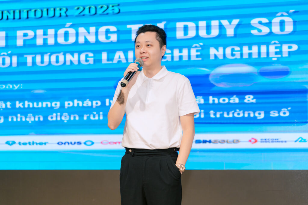 Ông Trần Huyền Dinh, Chủ nhiệm Ủy ban Ứng dụng Fintech, Hiệp hội Blockchain và Tài sản số Việt Nam, chia sẻ về xu hướng thị trường tài sản mã hoá toàn cầu năm 2025.