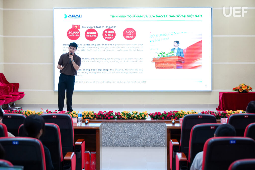 Ông Lê Anh Quốc chia sẻ về xu hướng thị trường tài sản mã hoá và cơ hội nghề nghiệp cho sinh viên trong kỷ nguyên số.