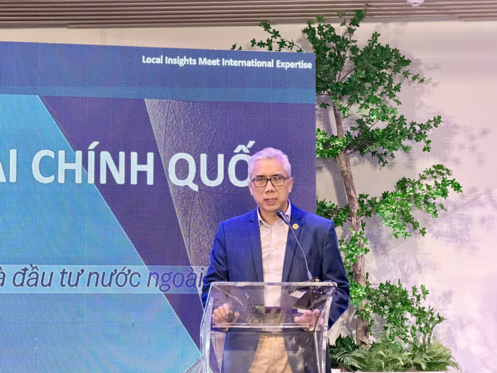 Ông Phùng Anh Tuấn phân tích yêu cầu vận hành Trung tâm tài chính quốc tế trong bối cảnh thị trường tài chính số và tài sản mã hóa.