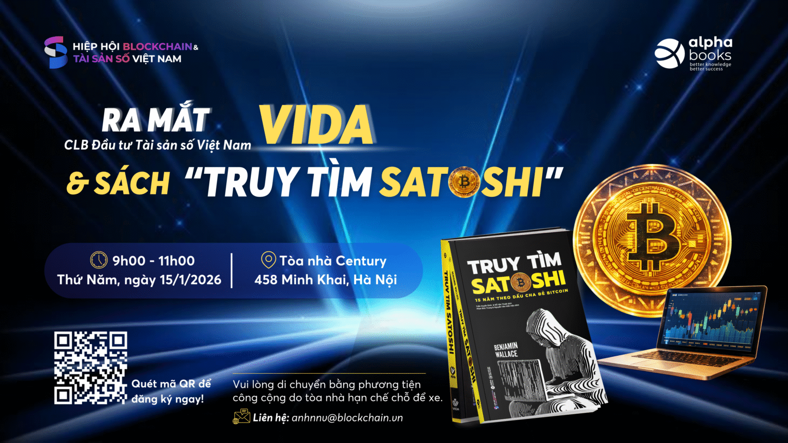 CLB VIDA và truy tìm Satoshi