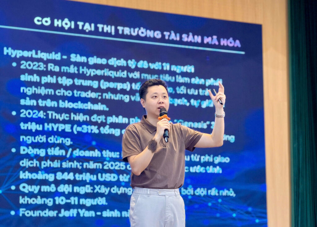 Ông Trần Huyền Dinh, Chủ nhiệm Ủy ban Ứng dụng Fintech, Hiệp hội Blockchain và Tài sản số Việt Nam cập nhật khung pháp lý tài sản mã hóa và các rủi ro trong môi trường số.