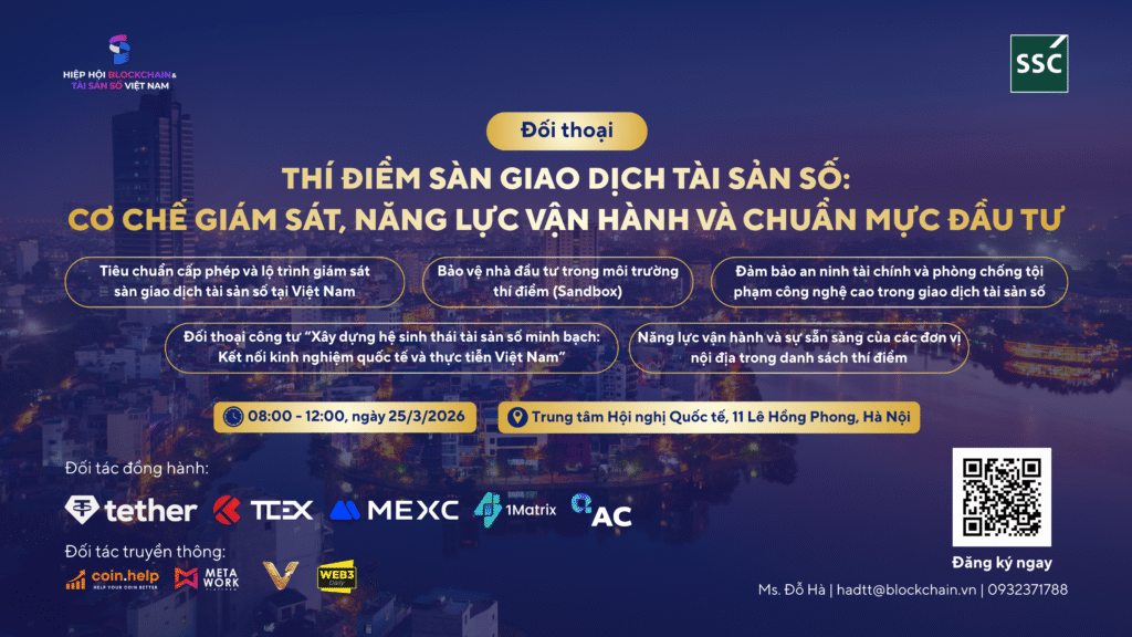 thí điểm sàn giao dịch tài sản số