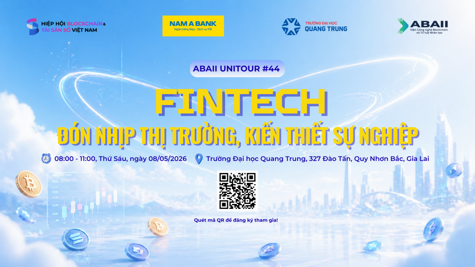 ABAII Unitour #44: Fintech - Đón nhịp thị trường, kiến thiết sự nghiệp