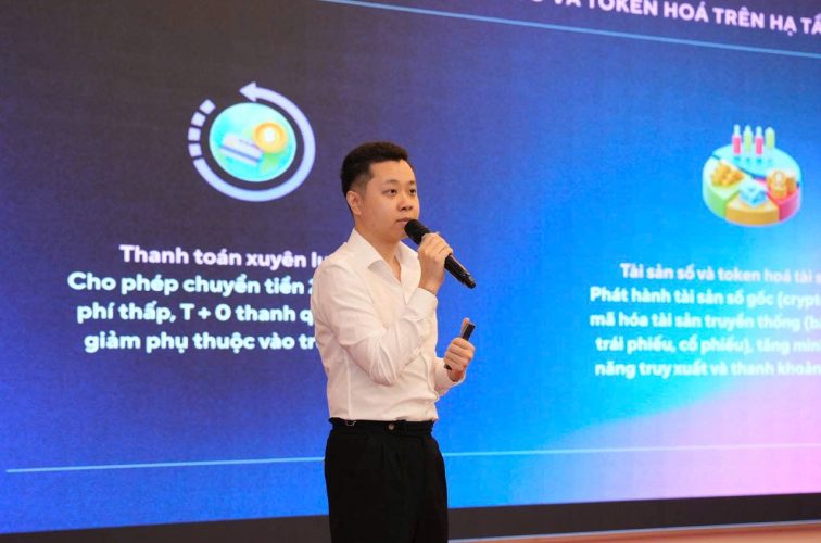 Ông Trần Huyền Dinh, Chủ nhiệm Ủy ban Ứng dụng Fintech Hiệp hội Blockchain và Tài sản số Việt Nam, đồng thời là Giám đốc dự án, CTCP AlphaTrue Solutions.