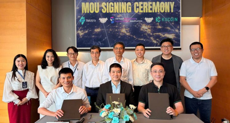 VBA, Kucoin, 1Matrix hợp tác